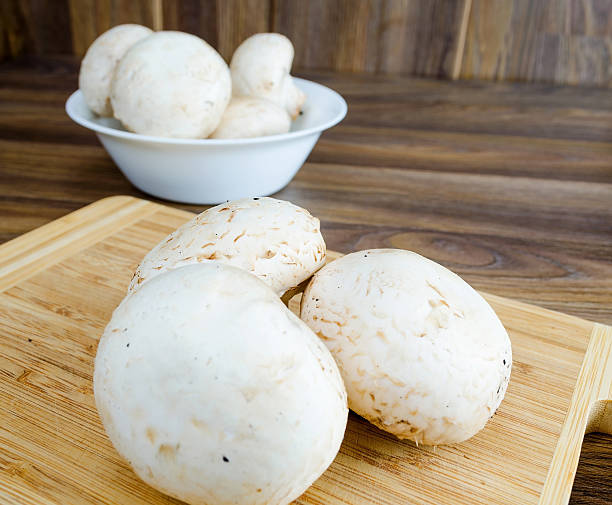 istock Mushrooms in a white plate 496102600