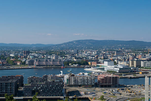 istock Harbor in Oslo, capitol of Norway 496102982