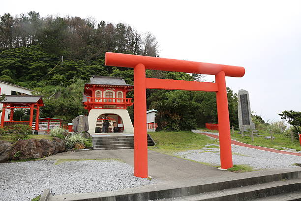 istock Nagasakihana Ryugu Shrine 496103640