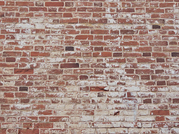 Old brick wall. stock photo