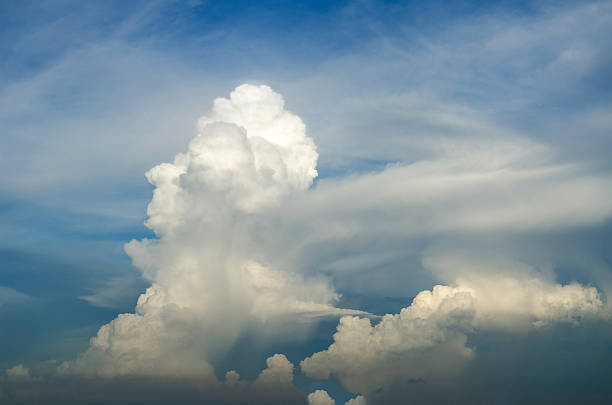 Sky and clouds stock photo