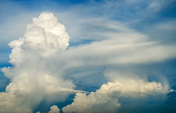 Sky and clouds stock photo