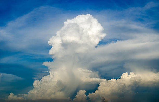 Sky and clouds stock photo