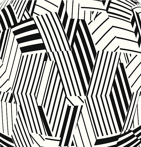 abstract black and white stripe pattern background abstract black and white stripe pattern background for design easy black and white drawing stock illustrations