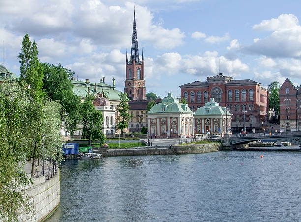 istock Stockholm city view 496116980