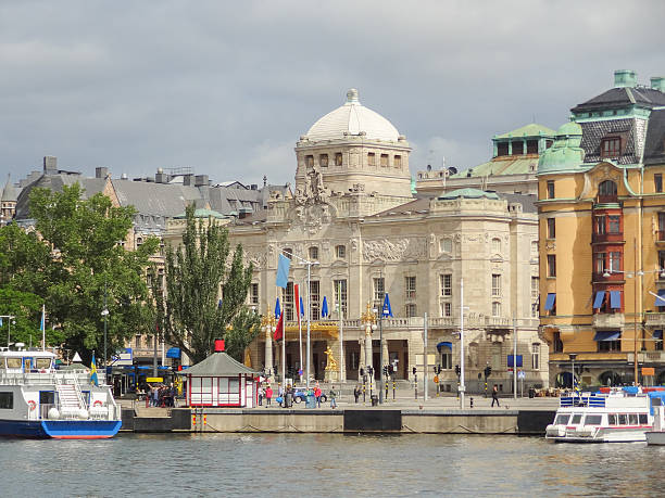 istock Stockholm city view 496117140