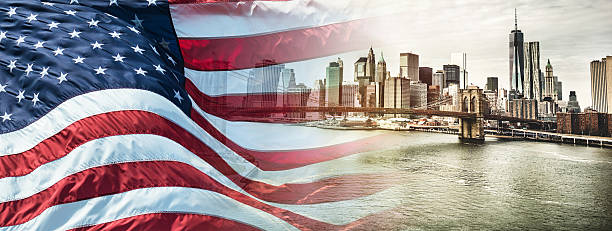 istock us national flag for a national day on the manhattan 496117210