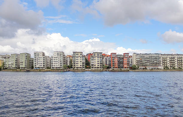 istock Stockholm city view 496118992