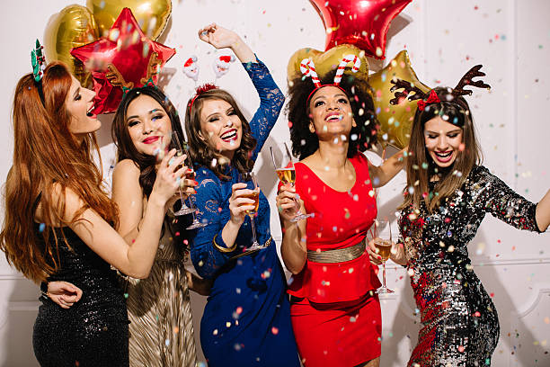 istock Fashionable New Year's party. 496120430