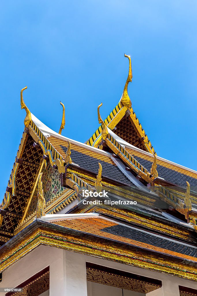 Royal Grand Palace in Bangkok, Asia Thailand 2015 Stock Photo