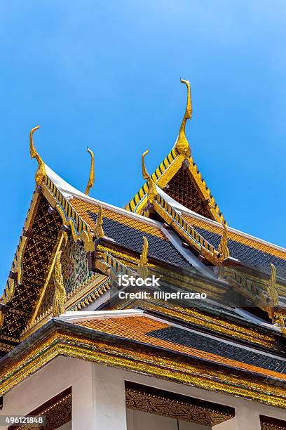 Royal Grand Palace In Bangkok Asia Thailand Stock Photo - Download Image Now - 2015, Ancient, Architecture