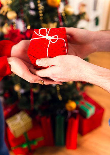 istock Celebrating Christmas at home 496127788