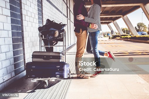 istock Young Couple Exploring the City 496128176