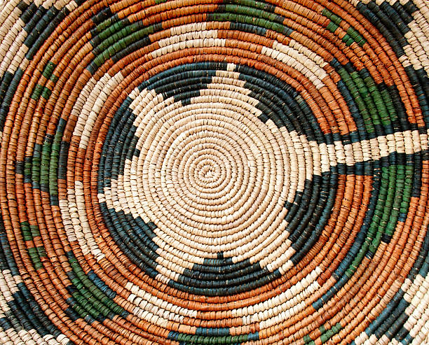 istock Navajo Wedding Basket Backfround 496129764