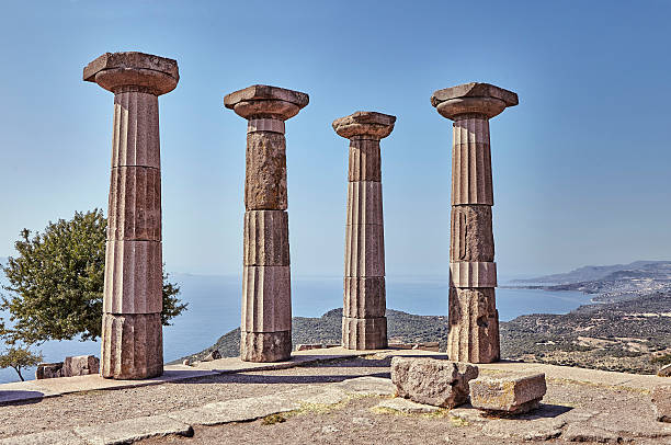 istock Ancient city ruins in Assos 496130372