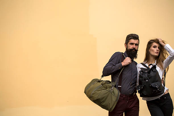 istock Couple with bags 496130854