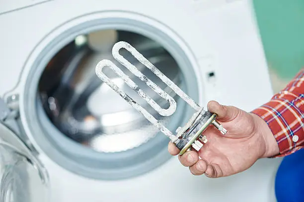 Photo of turbular electric heating element for washing machine