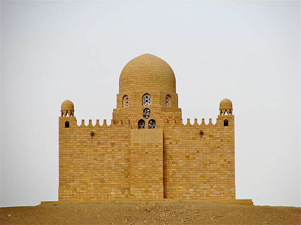 An entrance to one of the royal tombs, which are located on Luxor's West Bank