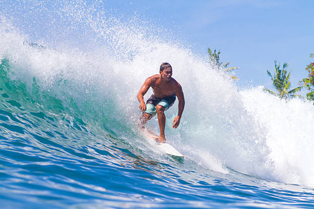 istock Surfing a Wave. Bali Island. Indonesia. 496160005