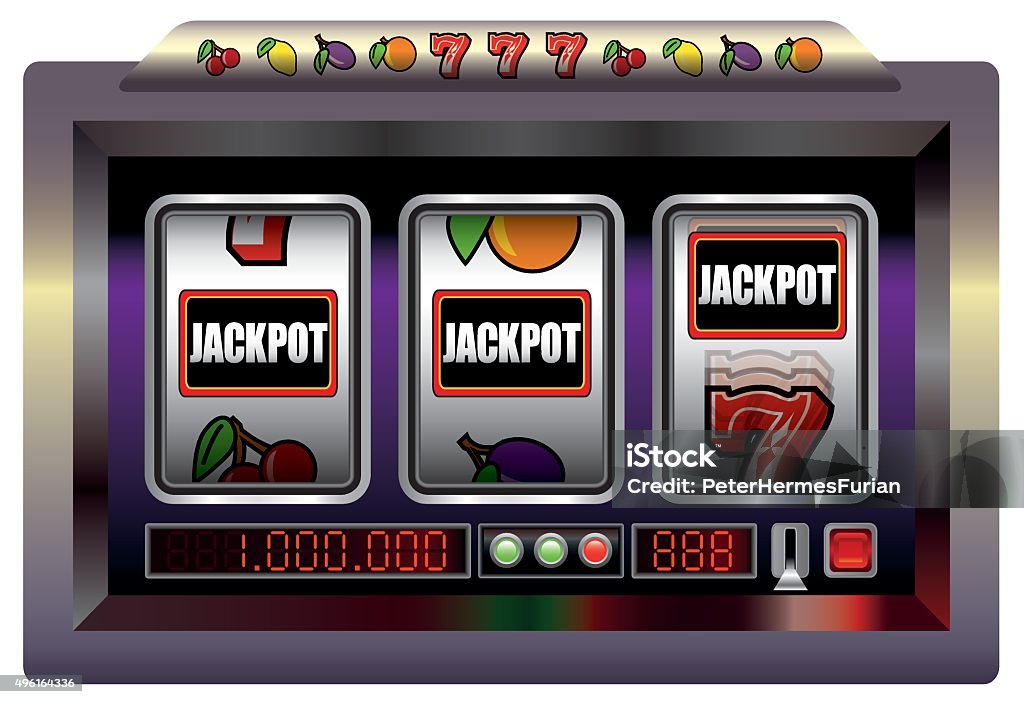 Normal Jackpot Machine Gaming Machine Jackpot Stock Illustration - Download Image Now - 2015 ...