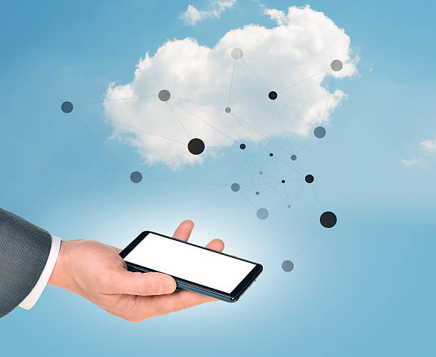 istock Businessman hand with smartphone 496165464