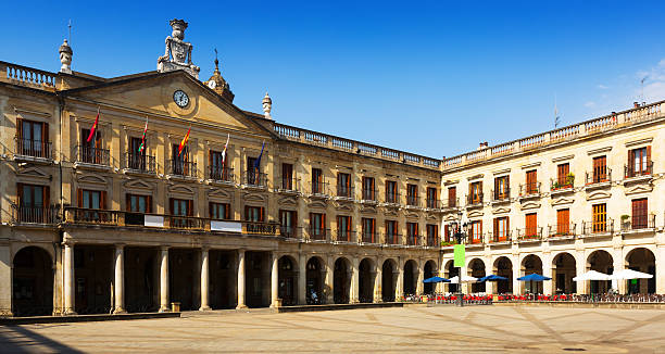 istock New Square and city hall. Vitoria-Gasteiz 496168302