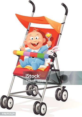 istock Baby Stroller 496193529