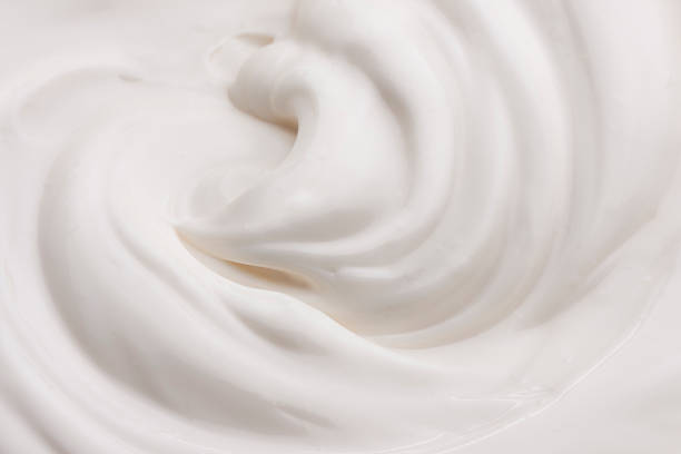 cream background White texture of cream whipped food stock pictures, royalty-free photos & images
