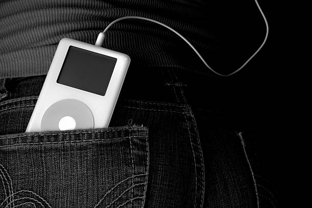 maçã ipod classic - apple computers audio - fotografias e filmes do acervo