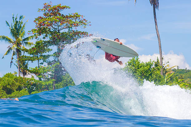 istock Surfing a Wave. Bali Island. Indonesia. 496198015