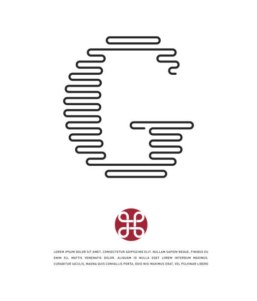 G Text Vector 60+ The Letter G In Different Fonts Drawings Stock Photos, Pictures ...