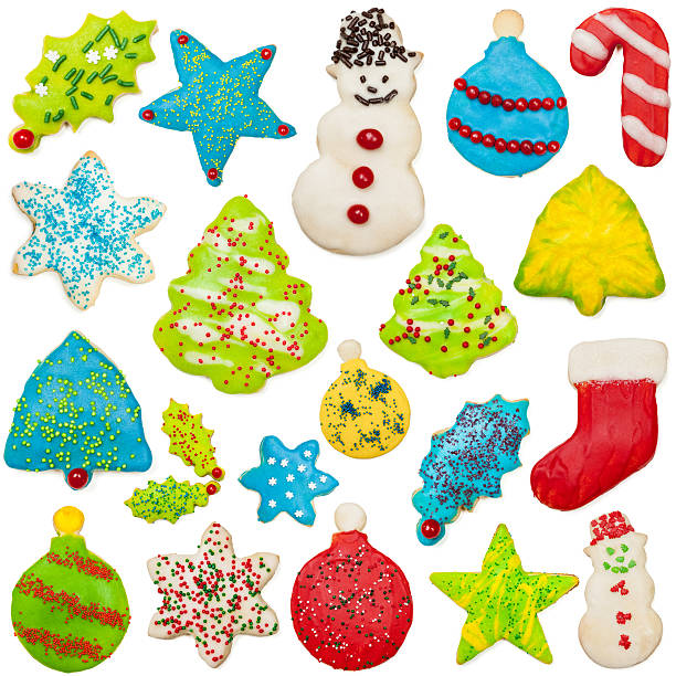 istock Iced Christmas Cookie Collection 496202624