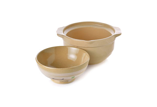 istock sand pot ceramic with lid for cooking on white background 496207582
