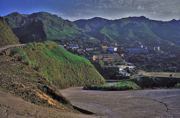 istock Jinguashi, Winding Road to the Village 496208570