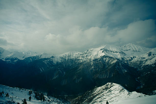 piękny krajobraz gór. - mountain landscape rock european alps zdjęcia i obrazy z banku zdjęć