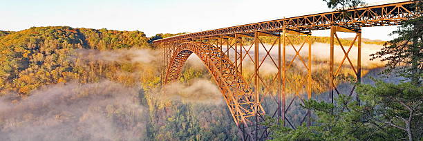 istock New River Gorge Bridge Morning Fall Panorama 496211602