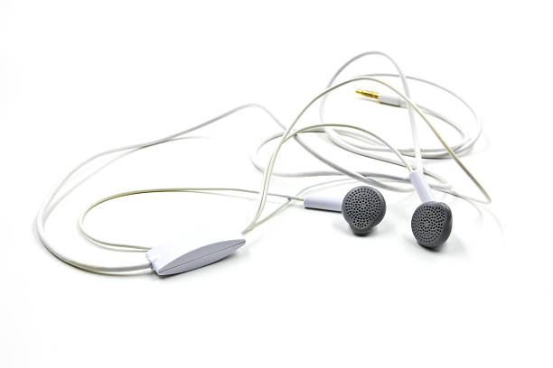 istock White earphones isolated 496231198
