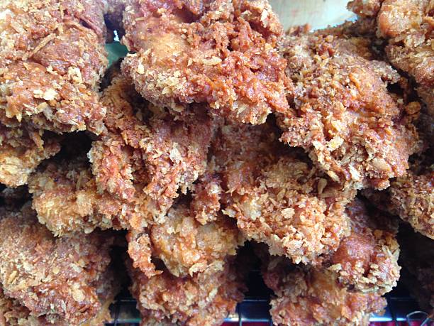 Crispy fried chicken