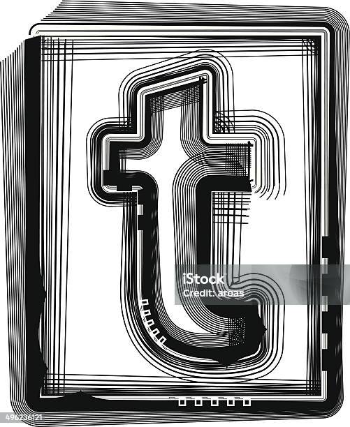 Полосатый Шрифт Буква T — стоковая векторная графика и другие изображения на тему Абстрактный - Абстрактный, Алфавит, Алфавитный порядок
