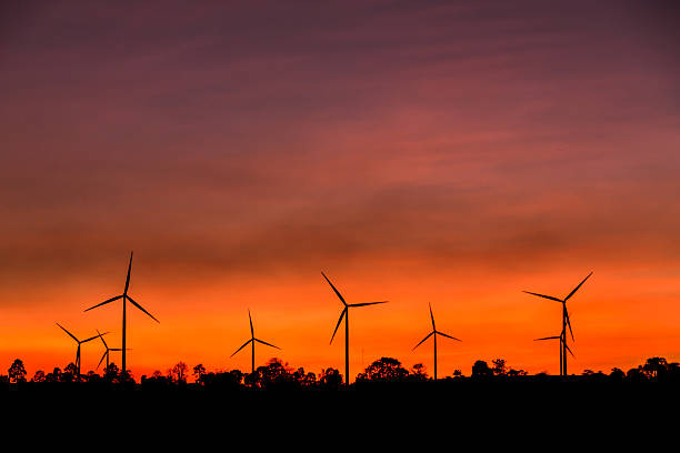 istock Wind turbine power generator in Thailand 496239827