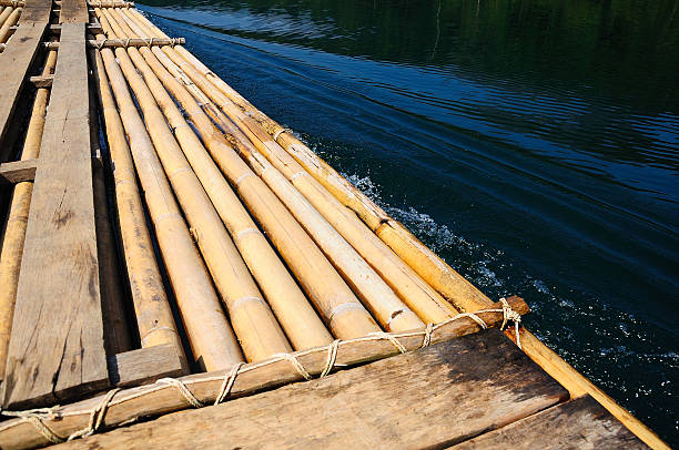 istock Bamboo rafting in Ratchaprapa dam Suratthani, Thailand 496240201