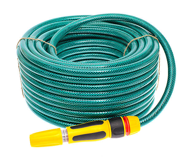 istock Garden Hose Isolated on White Background 496240553