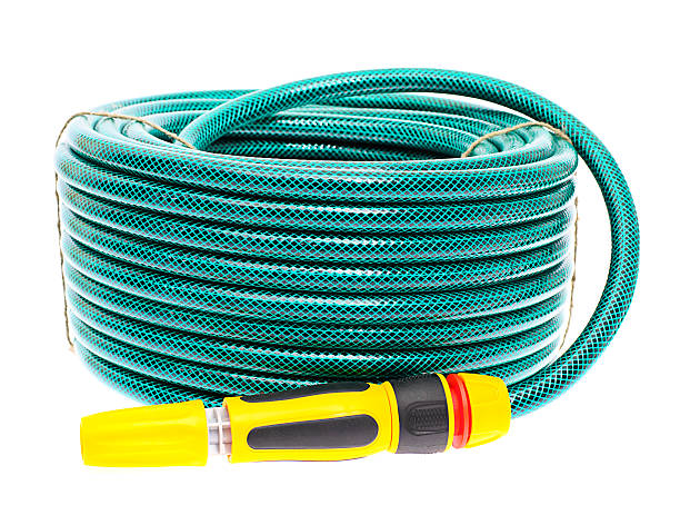 istock Garden Hose Isolated on White Background 496240555