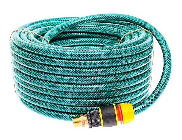 istock Garden Hose Isolated on White Background 496240557