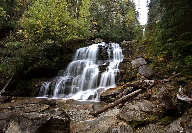 istock Bijoux Falls in beautiful British Columbia 496240945