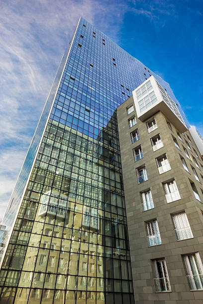 istock reflection on the tower of glass 496241569