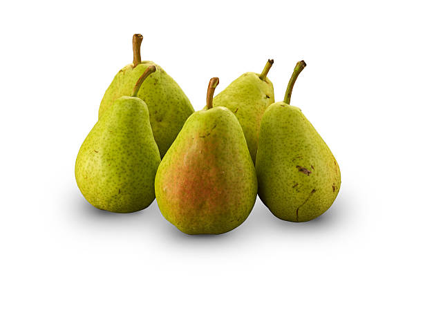 Organic Anjou Pears stock photo