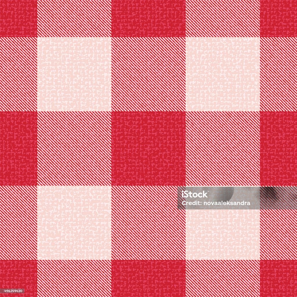 Gingham Vector Pattern Red Textured Gingham Inspired Pattern Background 1 Stock Illustration ...