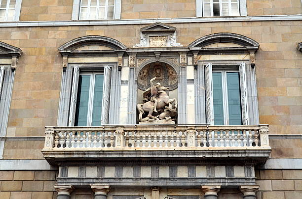 istock Saint George Palau de la Generalitat Barcelona Catalan government 496260486