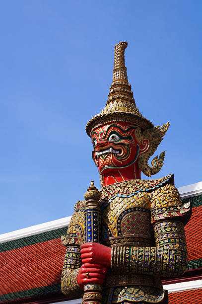 istock Giant in Grand palace and Wat Pra keaw 496260593